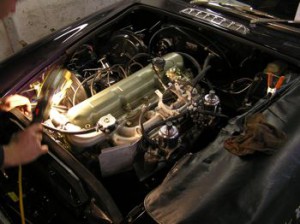 checking an MGC engine after running it 50 miles