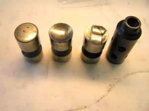Home made XPAG tappets