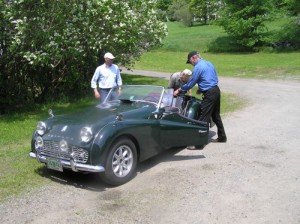 TR3 back from New England 1000