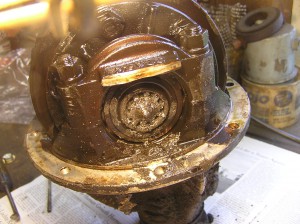 Broken half shaft in a Riley 'One Point Five' differential