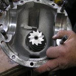 markings on a BJ8 differential pinion gear