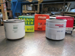Unipart GFE 422 oil filters may fail