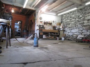 cellar of the shop