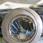 A thrust washer, with 2nd & 3rd gears