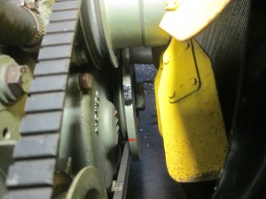 Tming marks on the MGC crank damper