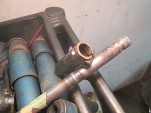 damaged steering coupler