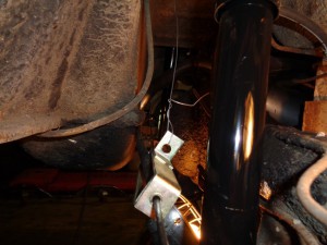More creative repairing with an MGB brake cable